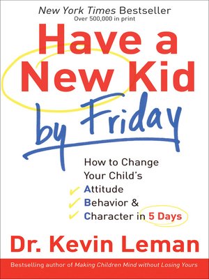 cover image of Have a New Kid by Friday